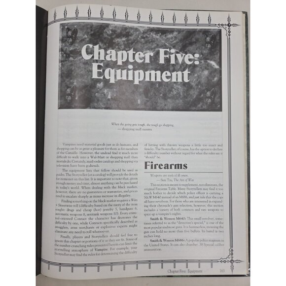 The Vampire Players Guide VAMPIRE The Masquerade WW2206 1993 HardCover Very Good - Picture 11 of 13